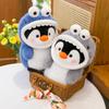 New Shark Penguin Doll Plush Toy Children's Soothing Doll Penguin Doll Gifts for Girls
