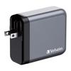 Ładowarka Sieciowa Verbatim GaN GNC-140 3xUSB-C PD (2x140W+20W) 1xUSB-A QC 3.0
