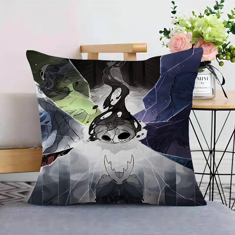 Game Hollow Knight Cushion Cover Pillow Cover Decor Pillowcase Printed Cushion Case For Couch