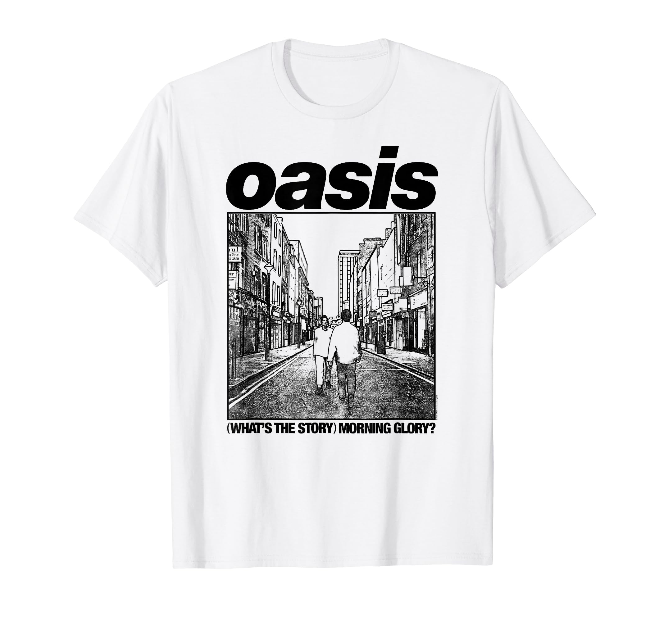 

Oasis – Amazon Exclusive WTSMG In White T-Shirt