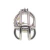 BDSM Stainless Steel Penis Cage Male Adult Sex Tools Bondage CB Lock   Slave Penis Rings Torture Urethral Chastity Torture
