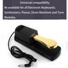Pmkvgdy Universal Sustain Pedal Non-Slip Durable Keyboard MIDI Synthesizer Piano
