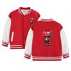2025 Boys' Versatile Fleece-lined Baseball Jacket - Stylish Spring & Autumn Top