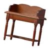 1/12 Scale Wooden Miniature Study Desk For Dollhouse Accessories With Realistic Detailing And Ample Storage Space