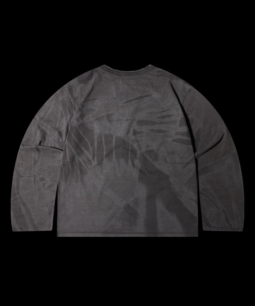 RAR Rar Sunfade Effect Vintage Long Sleeve_Charcoal
