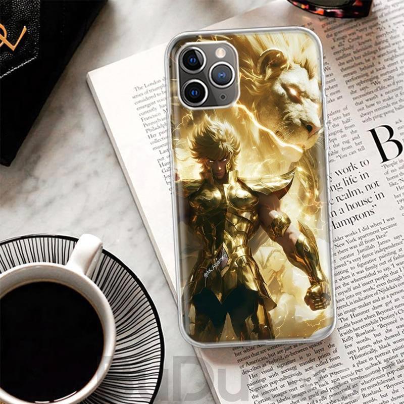 Saint Seiya Cool Cover For iPhone 17 Air 16 16E 15 Pro Max 14 Plus 13 Mini Phone Case 12 11 7 8 SE Customized Print Shell 16 15
