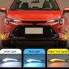 For Toyota Corolla L LE XLE 2020 2021 22 LED Bumper Fog Lights DRL Daytime Lamps