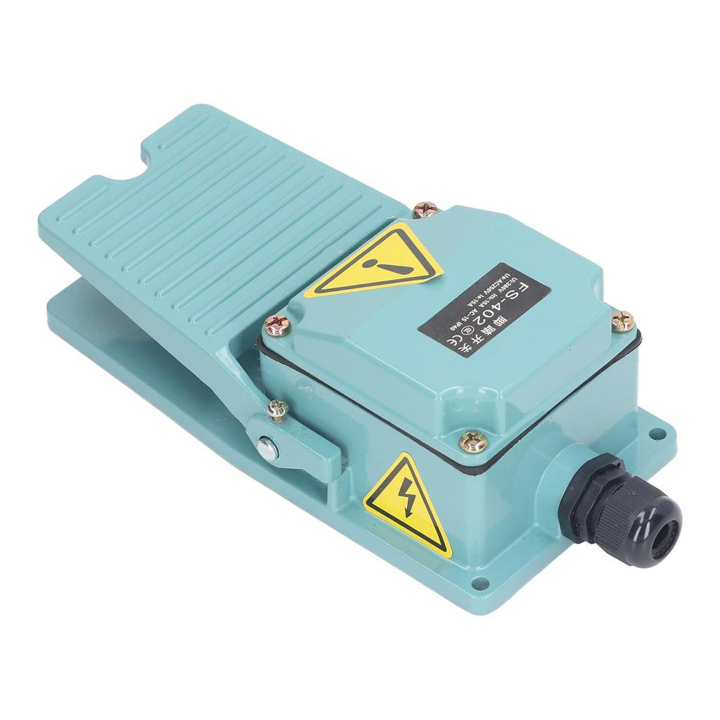 Fußschalter Metall Rutschfest Ein Aus Schalter 250V für Automatisierungssteuerung