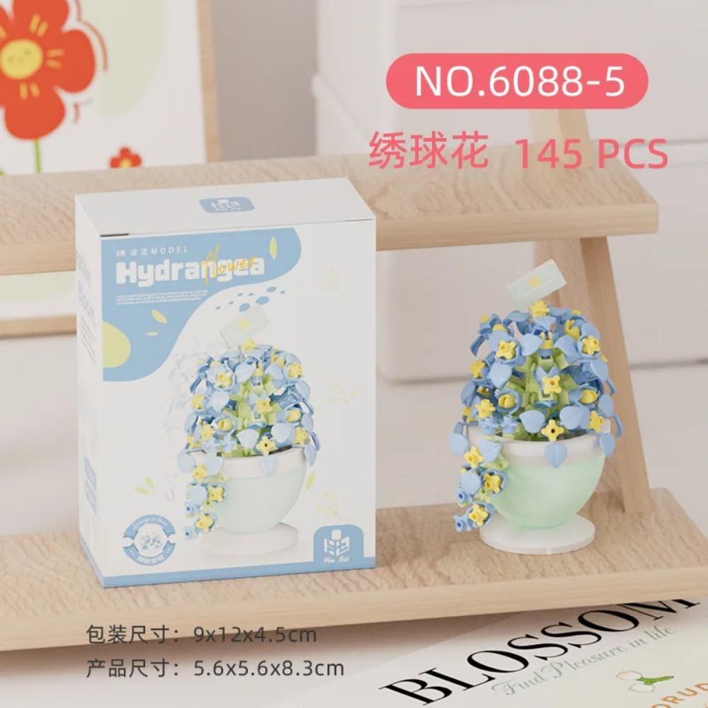 Kytice Květin Dospělý Konstrukce Vánoční Strom Stavební Kostky pro Děti 7 až 10 Let Mini Sestavené Kostky Dárky pro Dívky