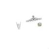Rock Gesture Sculpture Scroll Metal Art Hand Sign Creative Finger Statue Floral Wall Decor for