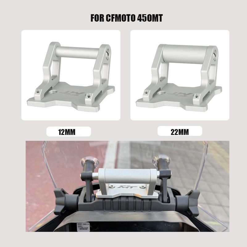 New FOR CFMOTO 450MT 450 MT 2024 Motorcycle Accessories GPS Phone Holder Stand Navigation Stand Shock Absorber Phone Stand