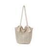 Large-capacity Design Handbag New Hollow-woven Lazy Literary Seaside Leisure Shoulder Armpit Bag