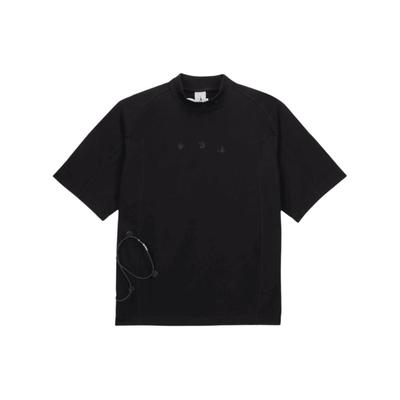 X Off-White Short Sleeve Top (Asia Sizing) Black Unisex Streetwear DV4454-010