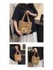 Adorable Plaid Bento Handbag: Japanese Korean Style for Commuting & Outings