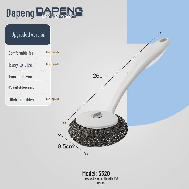 Multi-Functional Household Shoe Cleaning Brush with Soft Bristles