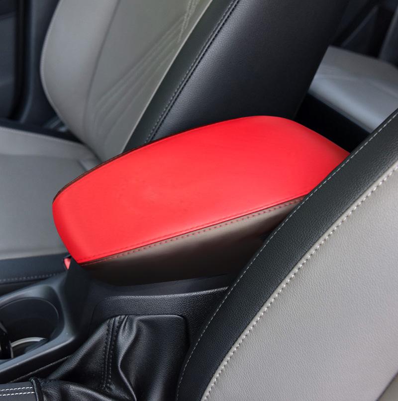 Leather Armrest Box Cover for Ford Focus 2015-2020