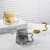 Dairui'en M-Handle Mountain View Glass Cup
