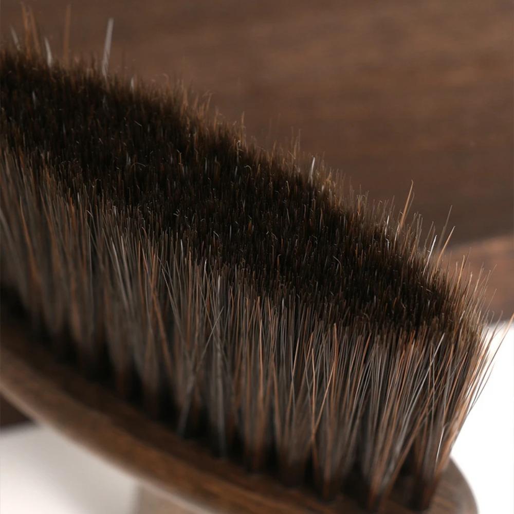 with Hanging Rope Coffee Cleaning Brush Soft Bristles Dust Removal Brush Bar