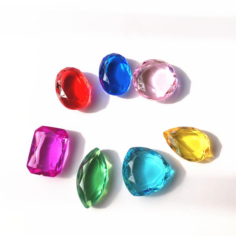 Acrylic Gem Digging Game Toy for Toddlers (Crystal Diamond Archaeological Drill)