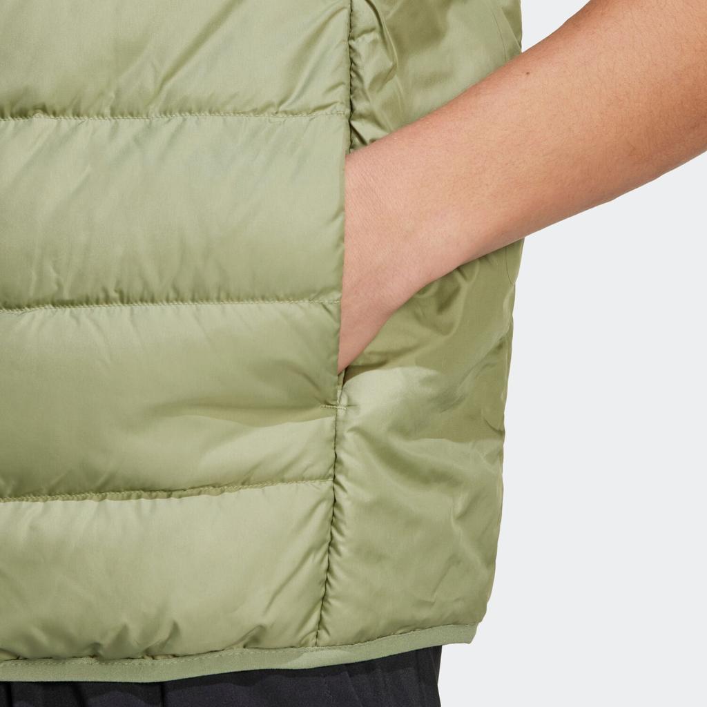 Зимняя куртка Adidas Essentials 3-Stripes Light Vest IX8902 Daunenweste tent green