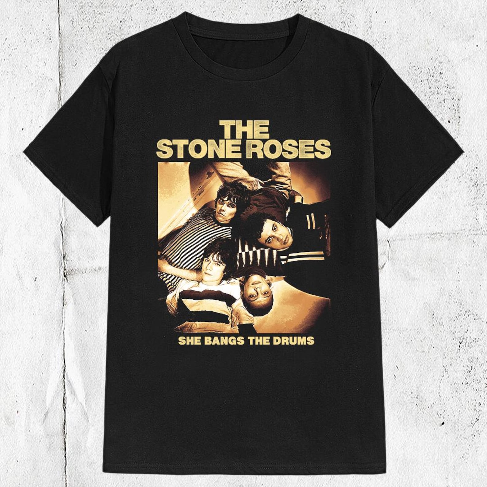 80s 90s The Stone Roses Band T shirt S