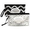 Portable Refillable Travel Wet Wipe Dispenser with Lid Bathroom Tissue Holder Portable Tissue Holder, Refillable, Wet Wipe Bag