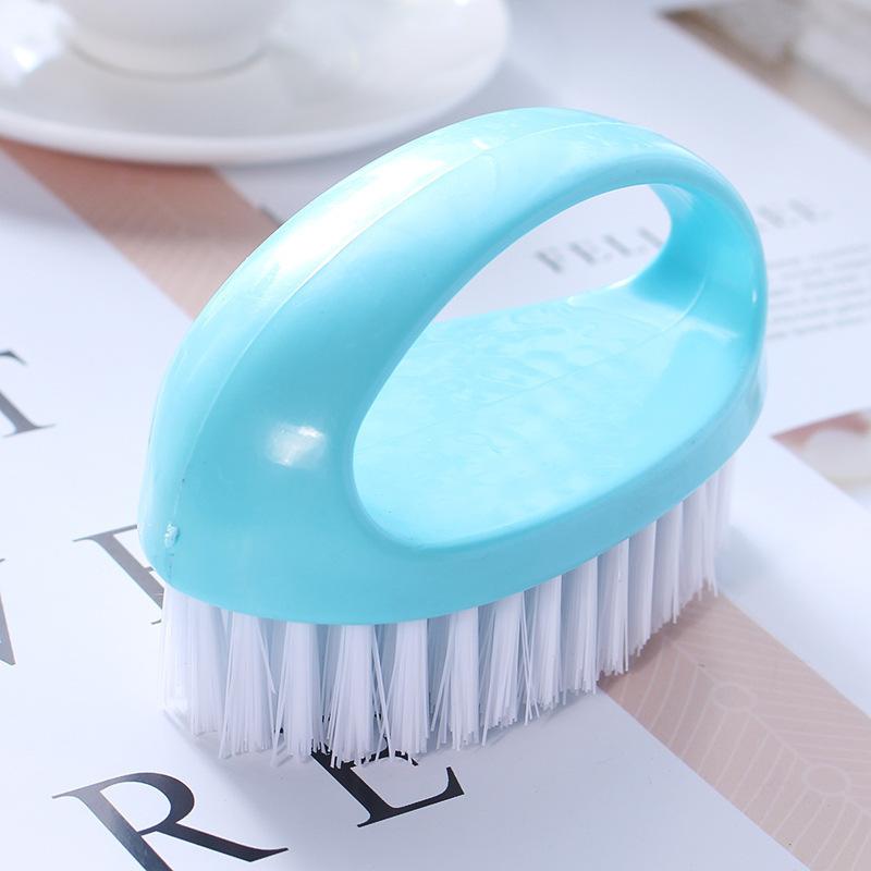 Shoe Brush, Colorful Egg-shaped Cleaning Brush, Multi-functional Household Brush, Clothes and Shoes Cleaning Brush