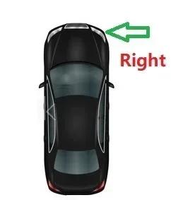 VFOSQ1 Left Right Headlight Sealing Strip Gasket Waterproof Strip Car Parts For Mercedes-Benz W209 CLK200 CLK320 CLK350 2Door 2003-2009