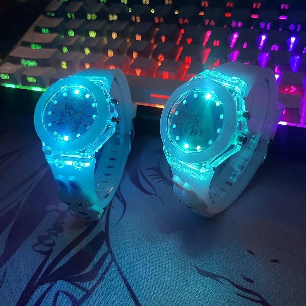 Dětská roztomilá panenka, Skvělé luminiscenční ručičky, Křemenné hodinky