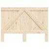 VidaXL Tête de lit 140x104 cm bois massif de pin 358399