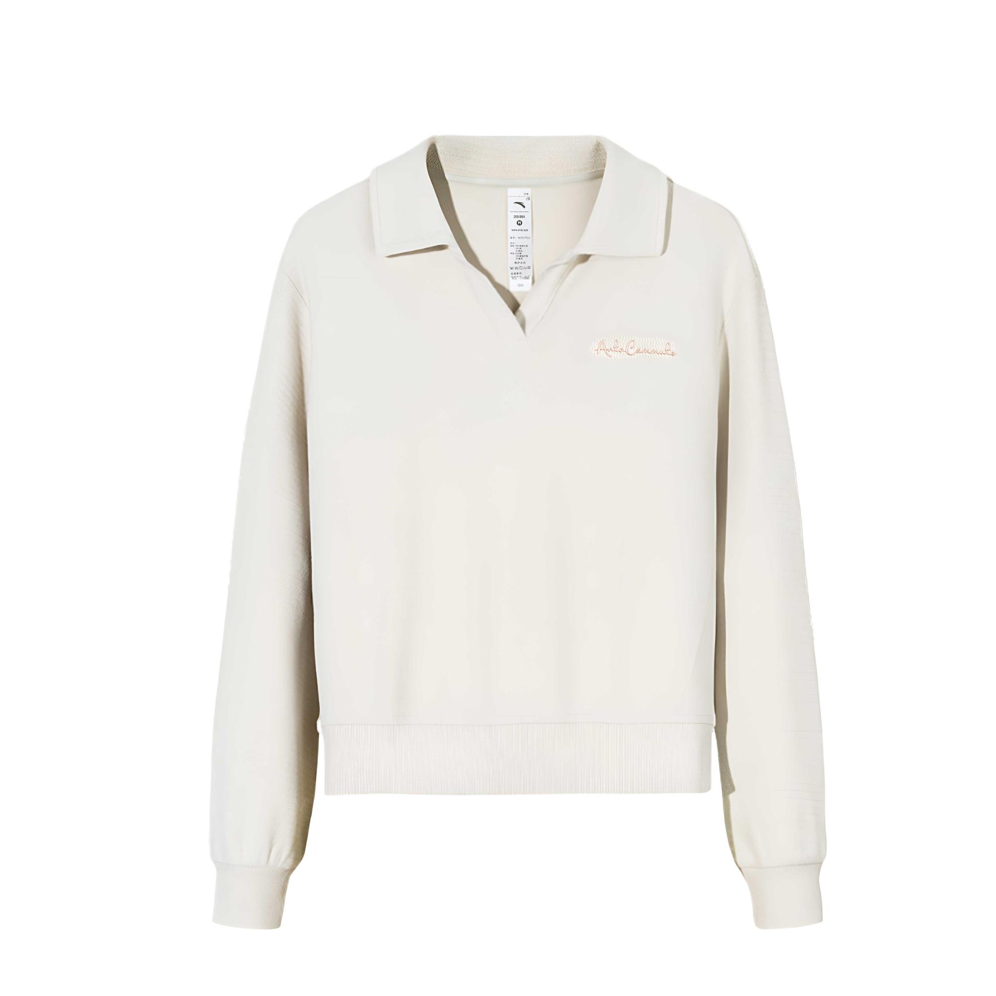 

Anta Training Series Travel Pullover Long Sleeve Sweatshirt Women sweatshirt 162517713-1 M