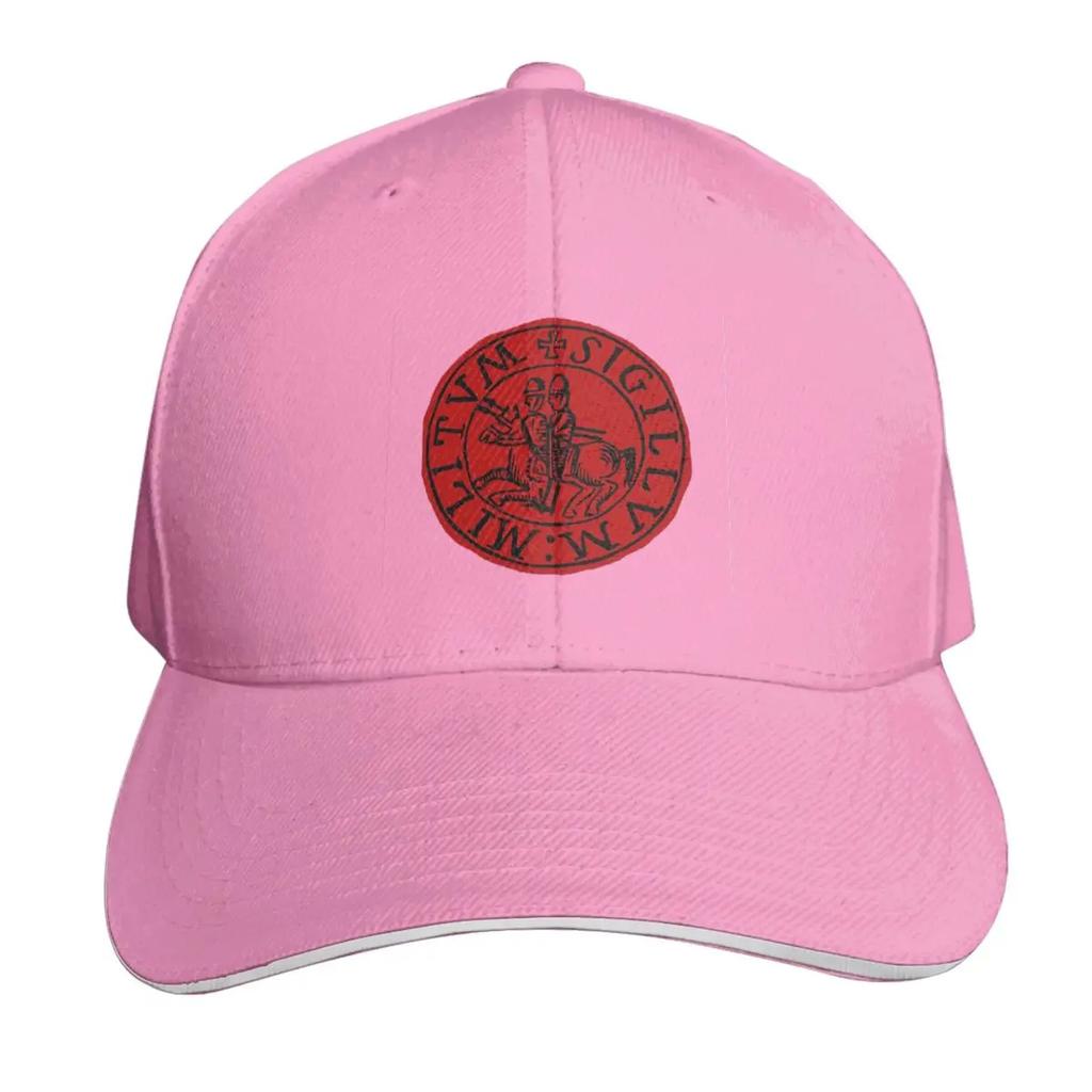 Seal Of The Knights Templar Cap Fashion Casual Baseball Caps Adjustable Hat Hip Hop Summer Unisex Baseball Hats Polychromatic