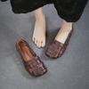 2026 Summer New First Layer Cowhide Breathable Soft Sole Lazy One Strap Mules Light Comfortable Women Sandals