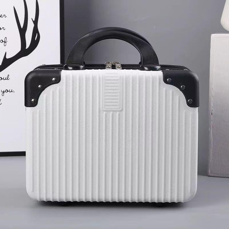 Women's Portable Makeup Tote with Lockable Storage and Carry-On Luggage Option