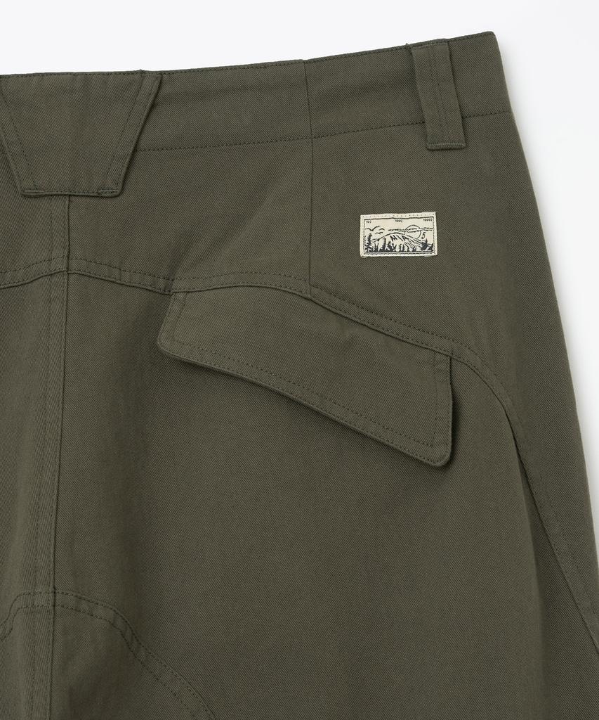 MILLO ARCHIVE Modular Washed Cargo Pants [Khaki Brown]