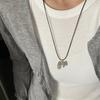 Korean Fashion Tassel Little Horse Necklace - Trendy Hip Hop Style Pendant Sweater Chain for Autumn and Winter.
