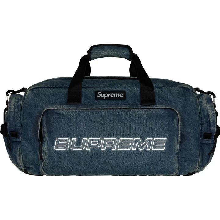 Supreme Denim Reisetasche Gewaschener Indigo