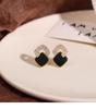 2026 Autumn/Winter Black Earrings