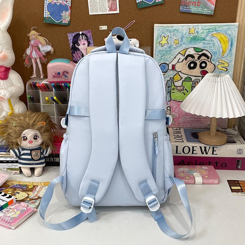 Schoolbag New Japanese Ins High Value Fresh and Sweet Pain Bag Female Junior High School Students Lightweight Large Capacity Backpack