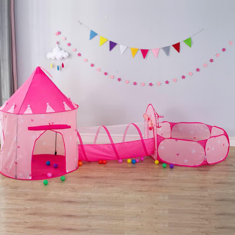 Foldable Kids Castle Play Tent