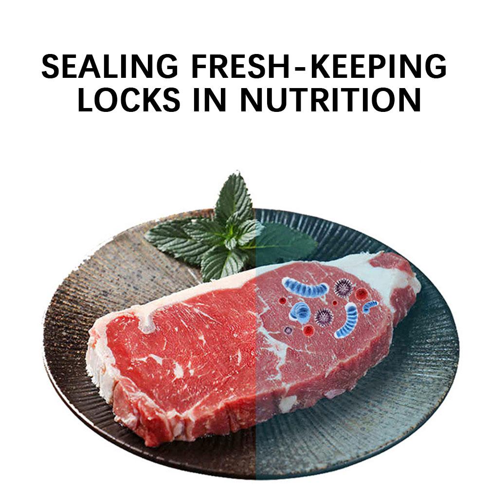 2 In 1 Mini Bag Sealer/Cutter Portable Handheld Vacuum Sealer USB Rechargeable For Kitchen Cling Bags