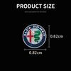 2026 Quente Alfa Romeo 1/2/5/10 Peças Autocolantes de Carro Emblema Decalques de Decoração Automóvel Autocolantes para Limpa para-brisas para Alfa Romeo 4C 159 Spider Giulia