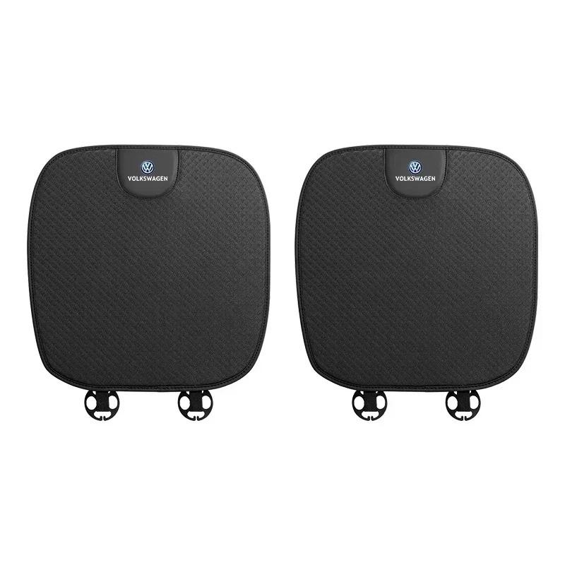CGLWZ1 Car Seat Cover Breathable Ice Silk Auto Cushion Interior Accessories For VW GTI Polo Golf Passat Tiguan Arteon Touareg Taigo CC