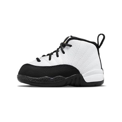 Air 12 Retro TD Royalty Dětské tenisky Bílá Černá Metalická-Zlatá 850000-170