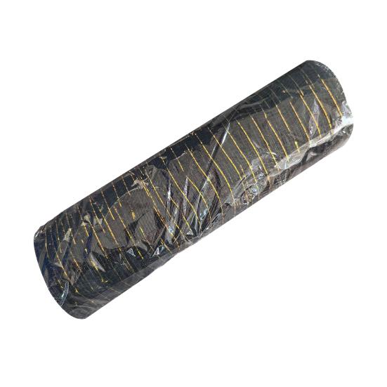 Christmas Poly Mesh Ribbon 10 Inch x 10 Yards Metallic Mesh Ribbon Foil Decorative Mesh Rolls for DIY Wreath Crafts Party Decoration