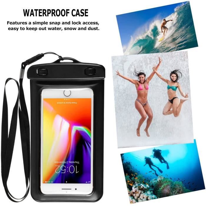 Pochette étanche LittleMonkey pièces Certifiée IPX8 Pour