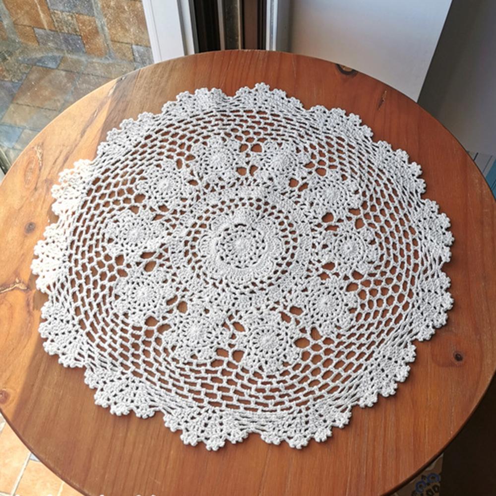 Cotton Tablecloth Floral 50cm Decor Dining table Shop