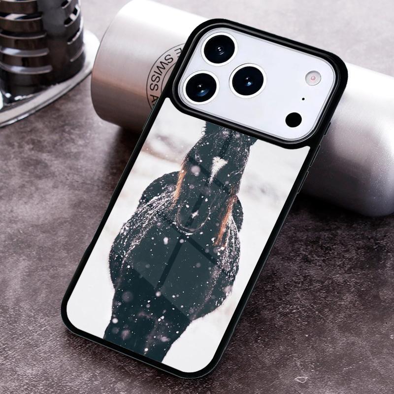 Horse Pony Horse Heartbeat soft Phone Case for iPhone 17 16 15 Pro Max Air 14 13 12 11 Plus Shockproof Cover