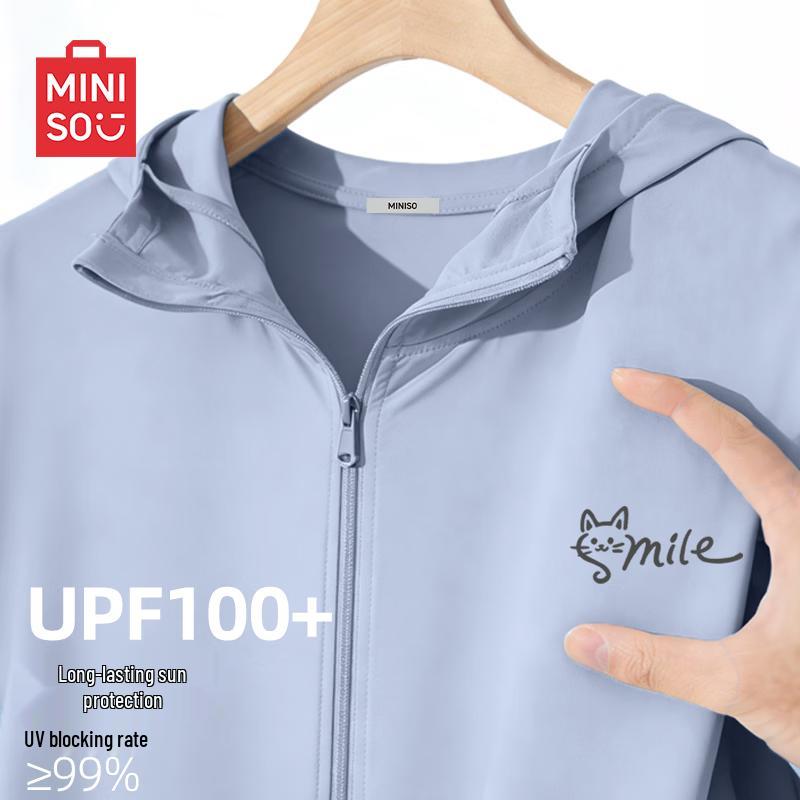 MINISO Men s Hooded UPF100+ Sun Protection Jacket XL