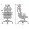 Gaming Armchair - Cougar Gaming - TERMINATOR - Ergonomic - Adjustable Headrest, Backrest Tilt, Armrests and Height